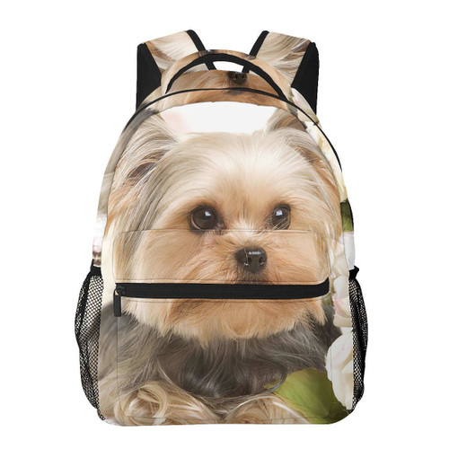 Yorkshire Terrier Dog Backpack for Boys And Girls