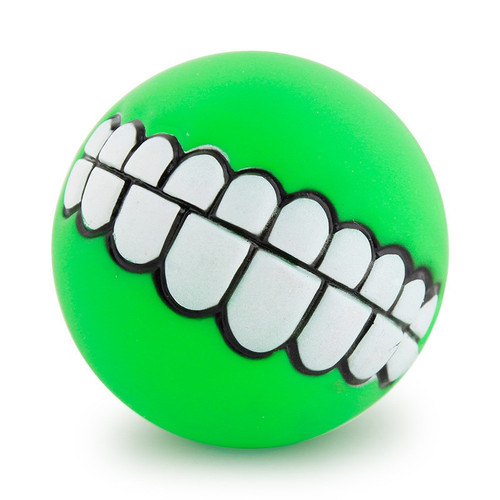 Dog Ball Teeth Funny Trick Toy