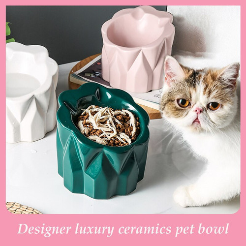 Luxury Pet Dog Cat Food Bowl