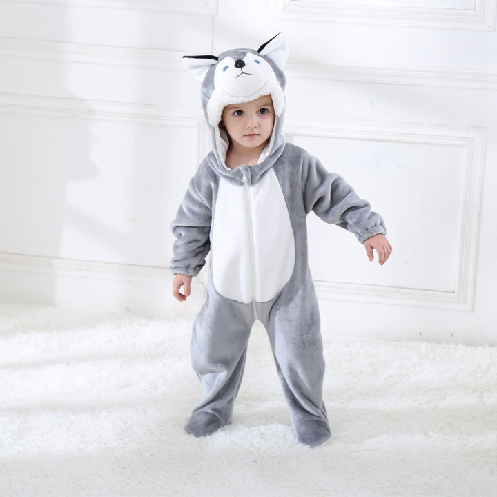 Cute Husky Costume For kids