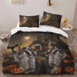 Raccon Halloween Bedding Set