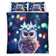 Owl Christmas bedding set3
