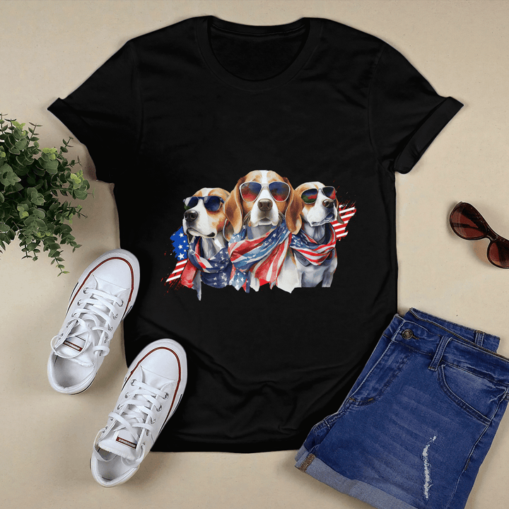 Beagle Independence Day T-shirt