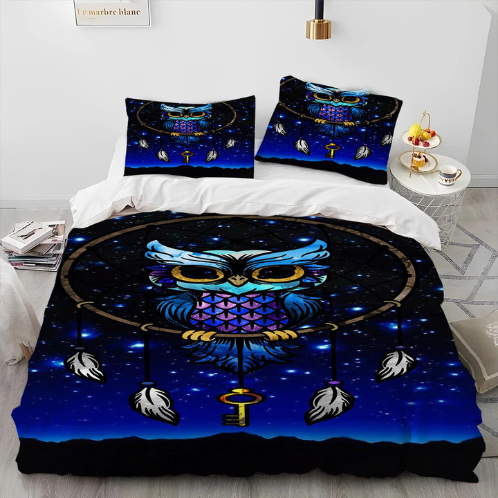 Owl Comforter Bedding Set