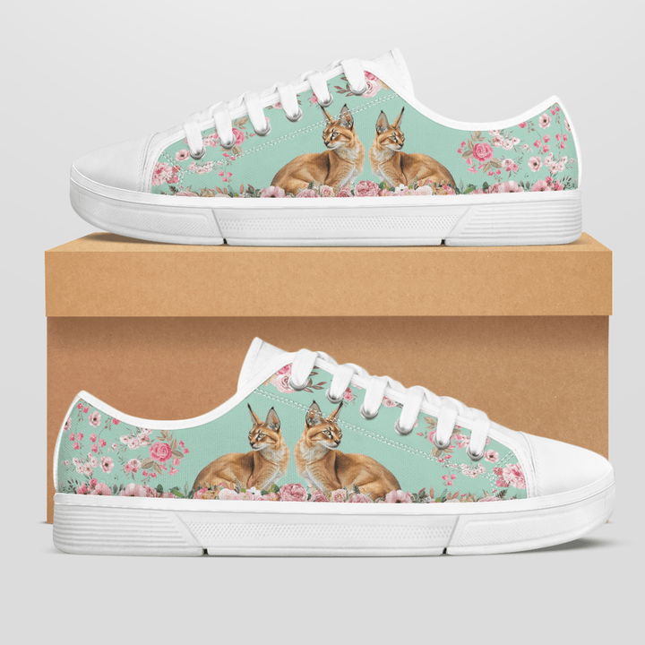 CARACAL FLOWER STYLE LOW TOP SHOES