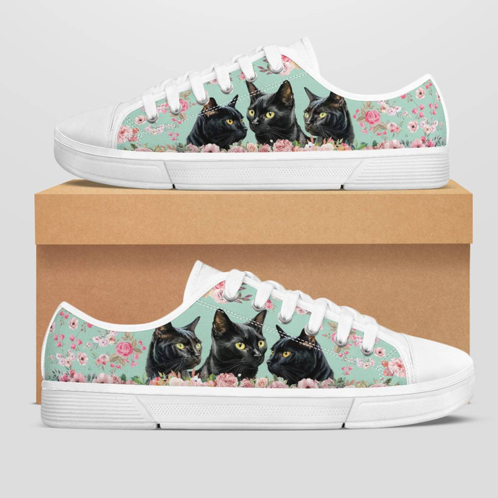 BOMBAY CAT FLOWERS STYLE SHOES