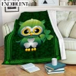 Owl Sherpa Blanket