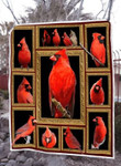 Cardinal Quilt Set