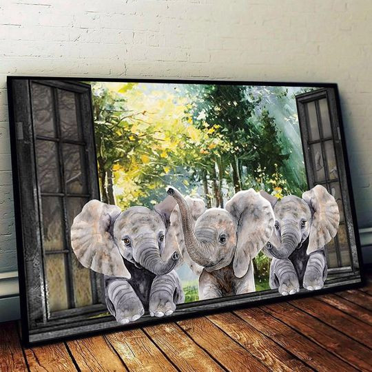 Elephant Canvas