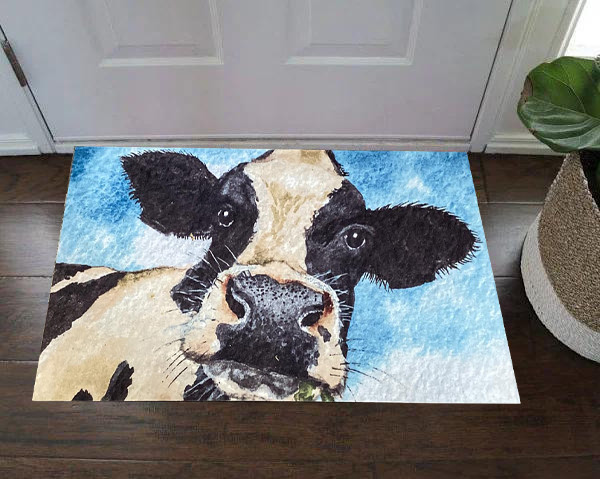 Cow Doormat