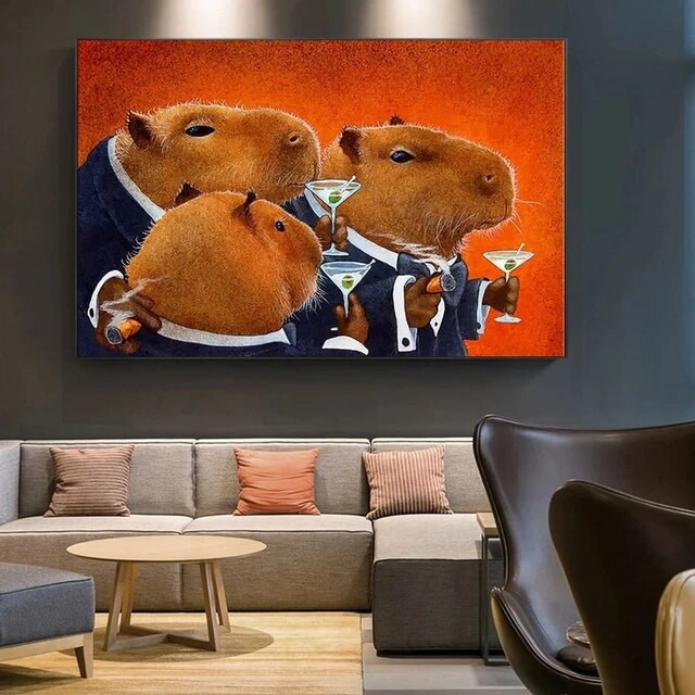 Capybara Canvas