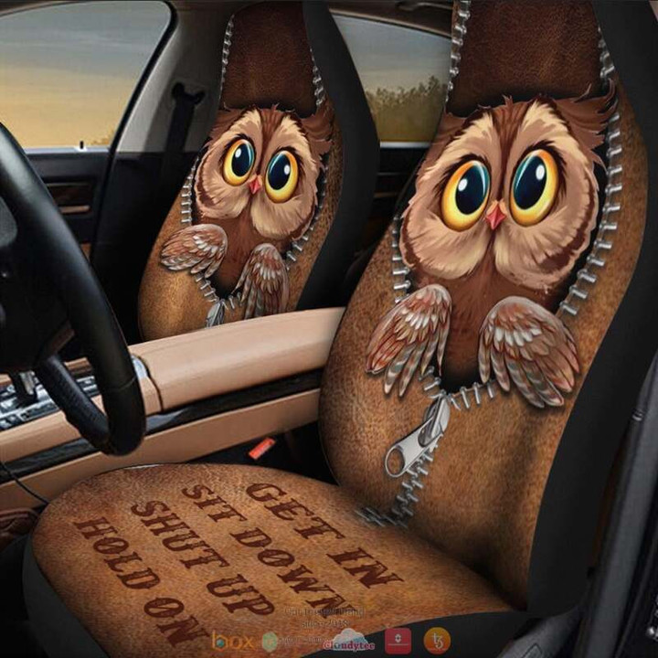 Owl car seat cover