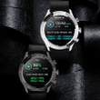 Smartwatch Heart Rate monitor Men's Smart Watch with Leather