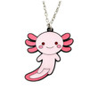 Cartoon Axolotl Necklace Metal Pendant Cosplay Jewelry Exclusive Design Available for Wholesale