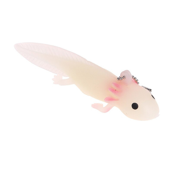 1PCS Funny Keychain Antistress Fish Giant Salamande Stress Toy Squeeze Prank Joke Toys For Girls Gag Gifts SO10346053