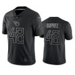 Bud Dupree 48 Tennessee Titans Black Reflective Limited Jersey - Men