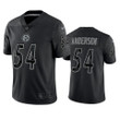 Ryan Anderson 54 Pittsburgh Steelers Black Reflective Limited Jersey - Men
