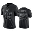 Julio Jones 85 Tampa Bay Buccaneers Black Reflective Limited Jersey - Men