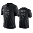 Geno Smith 7 Seattle Seahawks Black Reflective Limited Jersey - Men