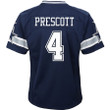 Dak Prescott 4 Dallas Cowboys Infant Player Game Jersey - Navy