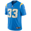 Derwin James 33 Los Angeles Chargers Vapor Limited Jersey - Powder Blue