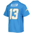 Keenan Allen 13 Los Angeles Chargers Youth Player Jersey - Powder Blue