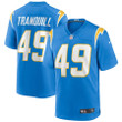 Drue Tranquill 49 Los Angeles Chargers Game Jersey - Powder Blue