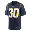 Austin Ekeler 30 Los Angeles Chargers Game Jersey - Navy