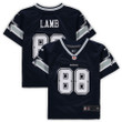 CeeDee Lamb 88 Dallas Cowboys Youth Player Game Jersey - Navy