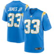 Derwin James 33 Los Angeles Chargers Game Player Jersey - Powder Blue