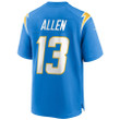 Keenan Allen 13 Los Angeles Chargers Game Player Jersey - Powder Blue
