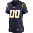 Los Angeles Chargers Women's Alternate Custom Game Jersey - Navy