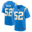 Khalil Mack 52 Los Angeles Chargers Youth Game Jersey - Powder Blue
