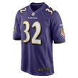 Marcus Williams 32 Baltimore Ravens Player Game Jersey - Purple