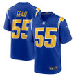 Junior Seau 55 Los Angeles Chargers Retired Player Alternate Game Jersey - Royal