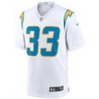 Derwin James 33 Los Angeles Chargers Game Jersey - White