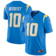 Justin Herbert 10 Los Angeles Chargers Vapor Limited Jersey - Powder Blue