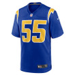 Junior Seau 55 Los Angeles Chargers Retired Player Alternate Game Jersey - Royal