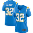 Alohi Gilman 32 Los Angeles Chargers Women's Game Jersey - Powder Blue