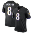 Lamar Jackson 8 Baltimore Ravens Legend Jersey - Black