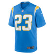 Bryce Callahan 23 Los Angeles Chargers Game Jersey - Powder Blue