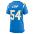 Carlo Kemp 54 Los Angeles Chargers Women's Game Player Jersey - Powder Blue