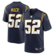 Khalil Mack 52 Los Angeles Chargers Alternate Game Jersey - Navy