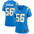 Shawne Merriman 56 Los Angeles Chargers Women's Game Retired Player Jersey - Powder Blue