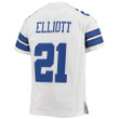 Ezekiel Elliott Dallas Cowboys Youth Player Game Jersey - White