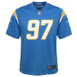 Joey Bosa 97 Los Angeles Chargers Youth Game Jersey - Powder Blue
