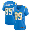 Wes Chandler 89 Los Angeles Chargers Women's Retired Player Jersey - Powder Blue