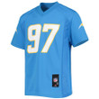 Joey Bosa 97 Los Angeles Chargers Youth Player Jersey - Powder Blue