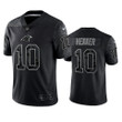 Johnny Hekker 10 Carolina Panthers Black Reflective Limited Jersey - Men