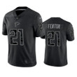 Rashad Fenton 21 Atlanta Falcons Black Reflective Limited Jersey - Men
